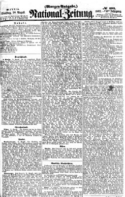 Nationalzeitung Dienstag 26. August 1862