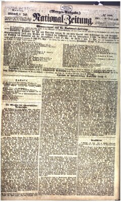 Nationalzeitung Mittwoch 1. Juli 1863
