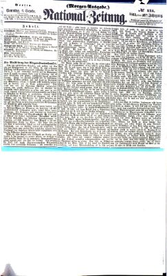 Nationalzeitung Sonntag 6. September 1863