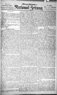 Nationalzeitung Samstag 5. März 1864