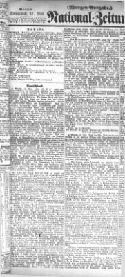 Nationalzeitung Samstag 27. Mai 1865