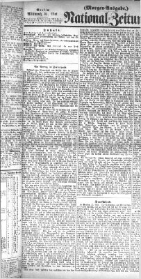 Nationalzeitung Mittwoch 31. Mai 1865