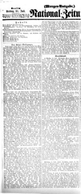 Nationalzeitung Freitag 21. Juli 1865