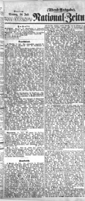 Nationalzeitung Montag 24. Juli 1865