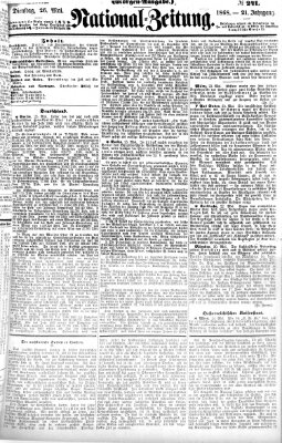 Nationalzeitung Dienstag 26. Mai 1868