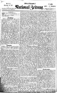 Nationalzeitung Montag 6. Juli 1868