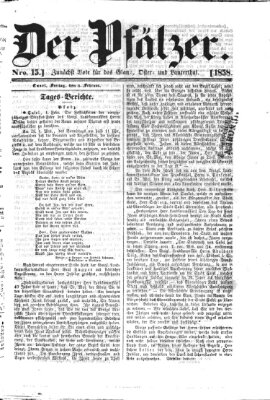 Pfälzer Freitag 5. Februar 1858