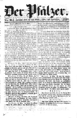 Pfälzer Mittwoch 31. März 1858