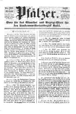 Pfälzer Mittwoch 9. November 1859