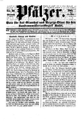 Pfälzer Mittwoch 15. Mai 1861