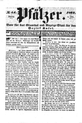 Pfälzer Freitag 4. Juli 1862