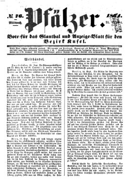 Pfälzer Mittwoch 21. September 1864