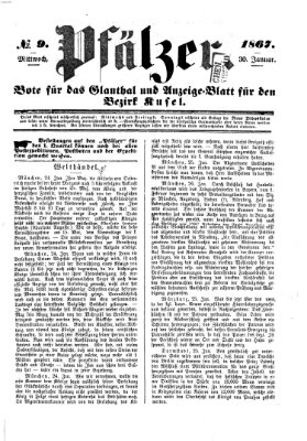Pfälzer Mittwoch 30. Januar 1867