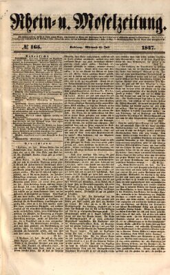 Rhein- und Mosel-Zeitung Mittwoch 21. Juli 1847