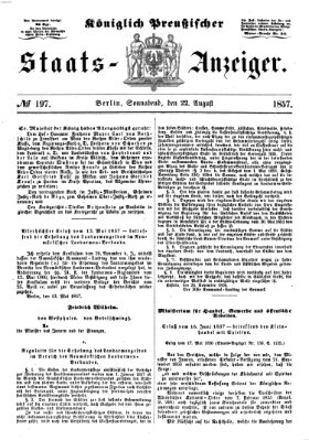 Königlich Preußischer Staats-Anzeiger (Allgemeine preußische Staats-Zeitung)
