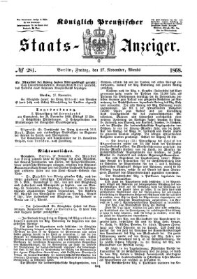 Königlich Preußischer Staats-Anzeiger (Allgemeine preußische Staats-Zeitung)