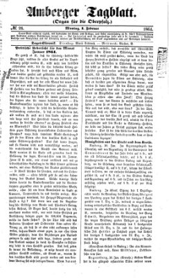 Amberger Tagblatt Montag 1. Februar 1864