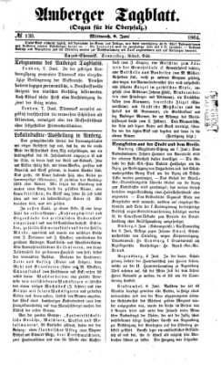 Amberger Tagblatt Mittwoch 8. Juni 1864