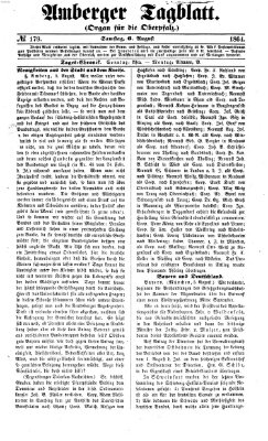 Amberger Tagblatt Samstag 6. August 1864
