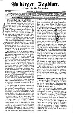 Amberger Tagblatt Samstag 3. September 1864