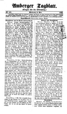 Amberger Tagblatt Mittwoch 3. Mai 1865