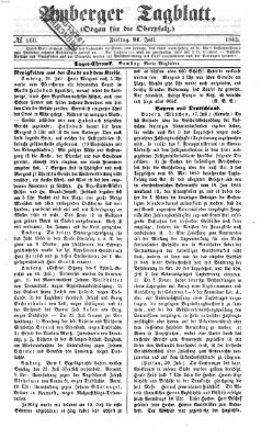 Amberger Tagblatt Freitag 21. Juli 1865