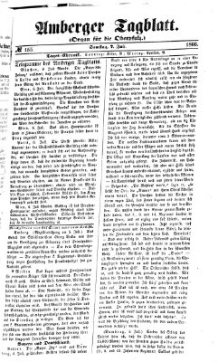 Amberger Tagblatt Samstag 7. Juli 1866