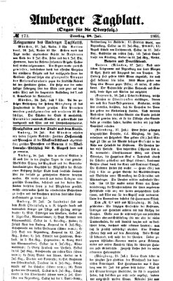 Amberger Tagblatt Samstag 28. Juli 1866