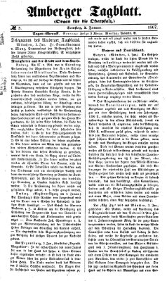 Amberger Tagblatt Samstag 5. Januar 1867