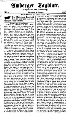 Amberger Tagblatt Mittwoch 9. Januar 1867