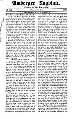Amberger Tagblatt Montag 6. Mai 1867