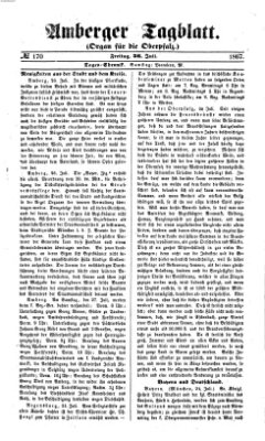 Amberger Tagblatt Freitag 26. Juli 1867