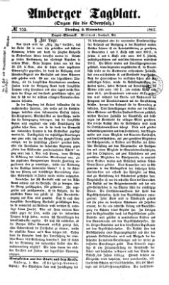 Amberger Tagblatt Dienstag 5. November 1867
