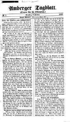 Amberger Tagblatt Dienstag 7. Januar 1868
