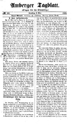 Amberger Tagblatt Samstag 2. Mai 1868