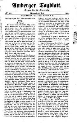 Amberger Tagblatt Mittwoch 6. Mai 1868
