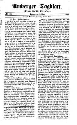 Amberger Tagblatt Donnerstag 7. Mai 1868