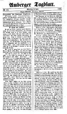 Amberger Tagblatt Montag 6. Juli 1868