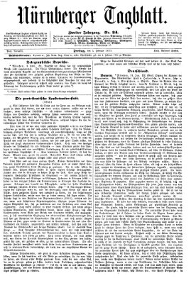 Nürnberger Tagblatt Freitag 4. Februar 1870