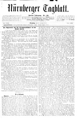 Nürnberger Tagblatt Dienstag 15. Februar 1870