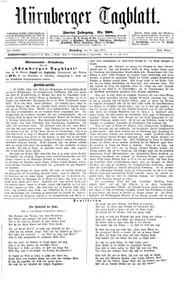 Nürnberger Tagblatt Samstag 30. Juli 1870