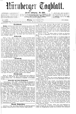 Nürnberger Tagblatt Montag 5. September 1870