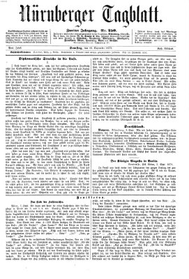 Nürnberger Tagblatt Samstag 10. September 1870