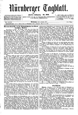 Nürnberger Tagblatt Donnerstag 6. Oktober 1870