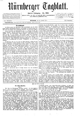 Nürnberger Tagblatt Mittwoch 12. Oktober 1870