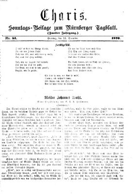 Charis (Nürnberger Tagblatt) Sonntag 18. Dezember 1870