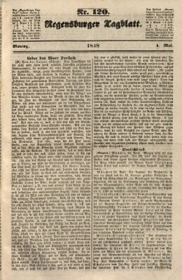 Regensburger Tagblatt Montag 1. Mai 1848