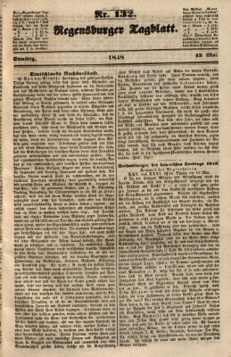 Regensburger Tagblatt Samstag 13. Mai 1848