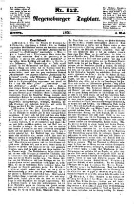 Regensburger Tagblatt Sonntag 4. Mai 1851