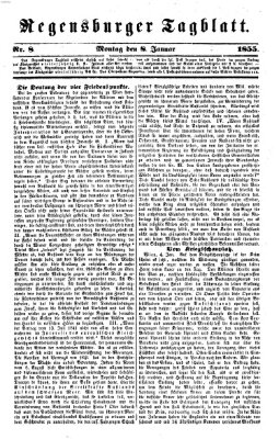 Regensburger Tagblatt Montag 8. Januar 1855